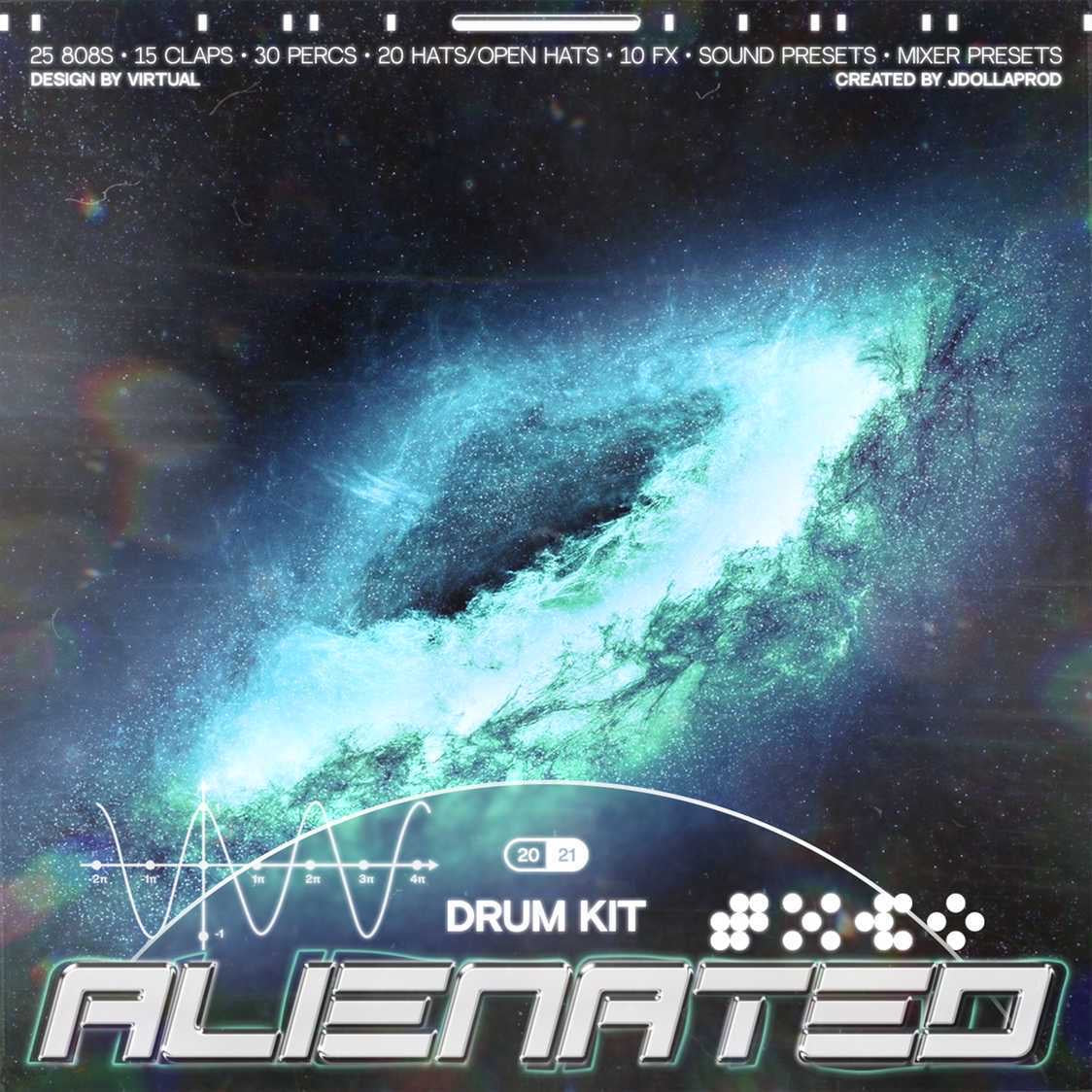 JDOLLA ALIENATED DRUMKIT